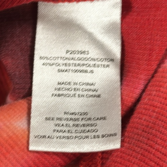 Steve Madden Vibrant Tie Dye Crop Sweatshirt Women's Size L - Picture 8 of 8